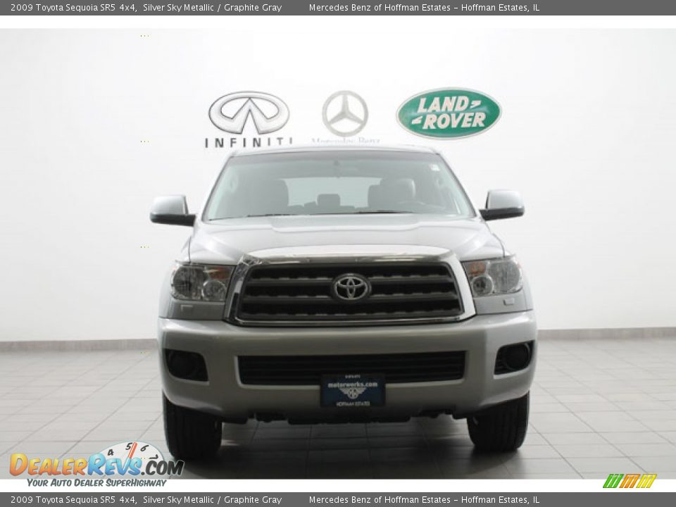 2009 Toyota Sequoia SR5 4x4 Silver Sky Metallic / Graphite Gray Photo #3