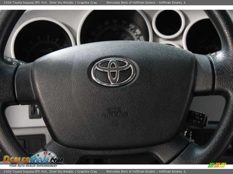 2009 Toyota Sequoia SR5 4x4 Silver Sky Metallic / Graphite Gray Photo #8