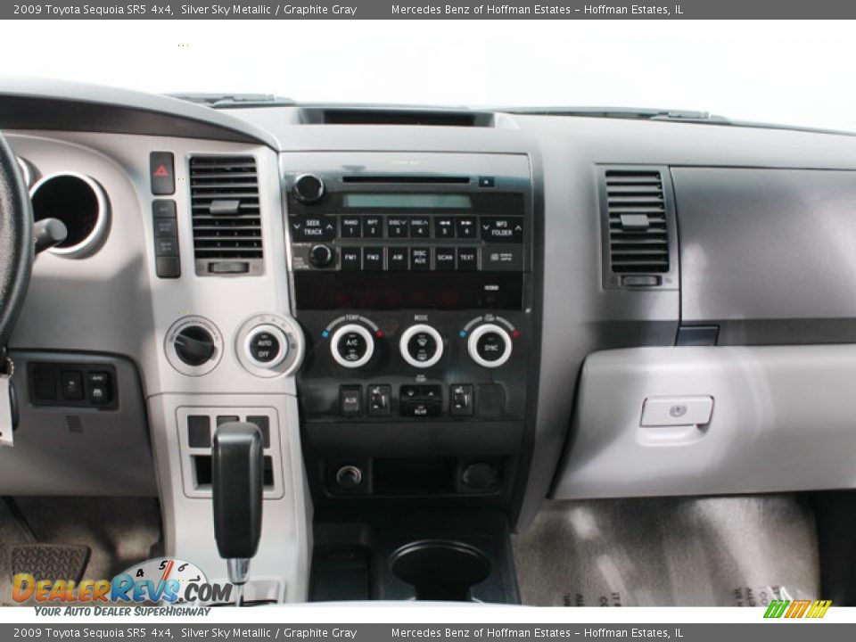2009 Toyota Sequoia SR5 4x4 Silver Sky Metallic / Graphite Gray Photo #9