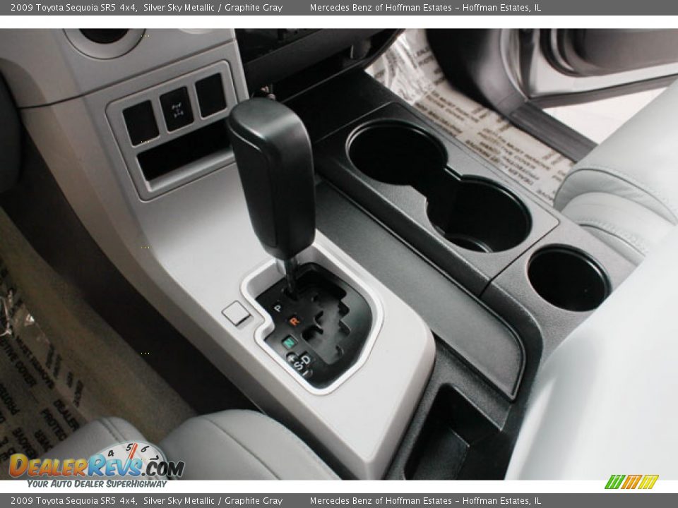 2009 Toyota Sequoia SR5 4x4 Silver Sky Metallic / Graphite Gray Photo #12
