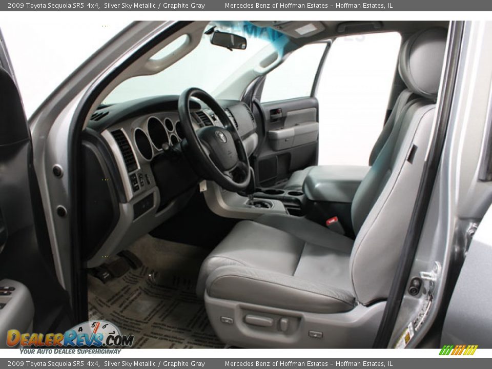 2009 Toyota Sequoia SR5 4x4 Silver Sky Metallic / Graphite Gray Photo #18