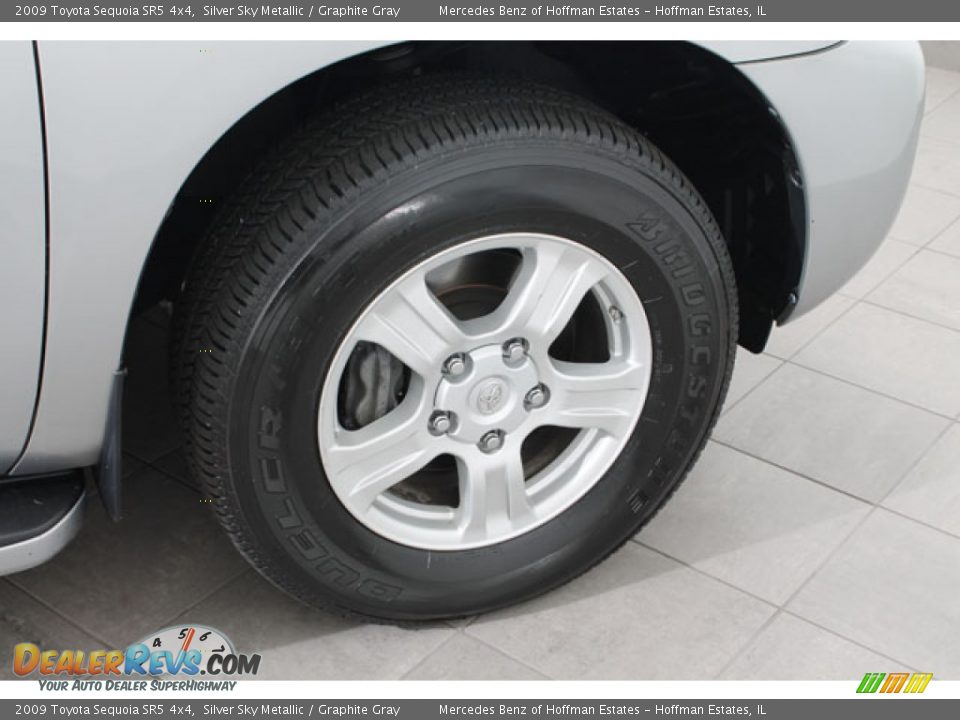 2009 Toyota Sequoia SR5 4x4 Silver Sky Metallic / Graphite Gray Photo #29
