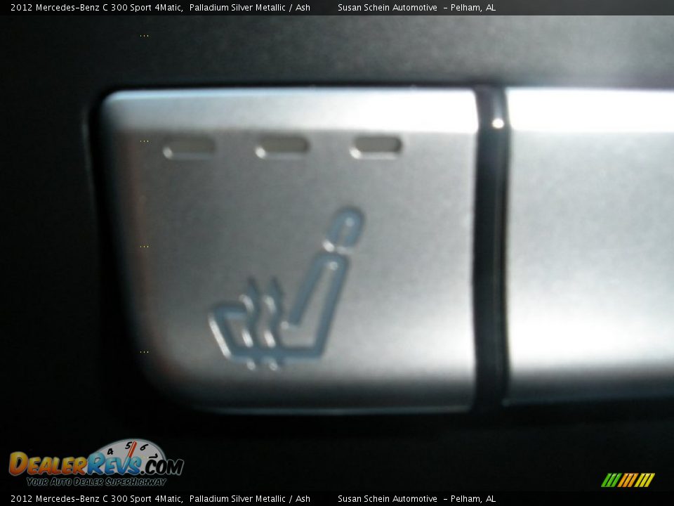 2012 Mercedes-Benz C 300 Sport 4Matic Palladium Silver Metallic / Ash Photo #7