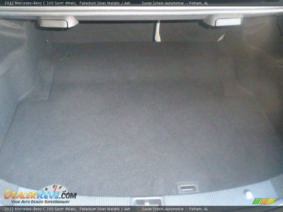 2012 Mercedes-Benz C 300 Sport 4Matic Palladium Silver Metallic / Ash Photo #21