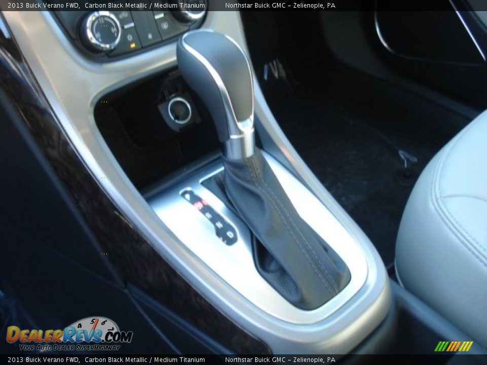 2013 Buick Verano FWD Carbon Black Metallic / Medium Titanium Photo #17