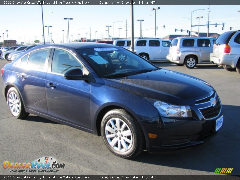 2011 Chevrolet Cruze LT Imperial Blue Metallic / Jet Black Photo #1