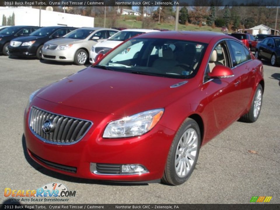 2013 Buick Regal Turbo Crystal Red Tintcoat / Cashmere Photo #2