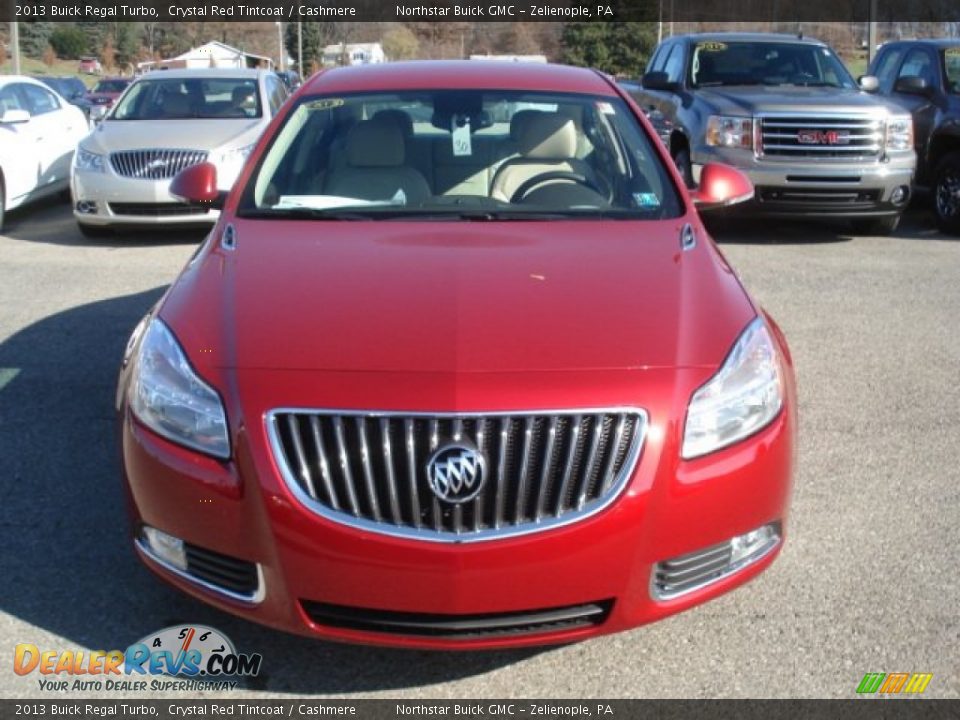 2013 Buick Regal Turbo Crystal Red Tintcoat / Cashmere Photo #3