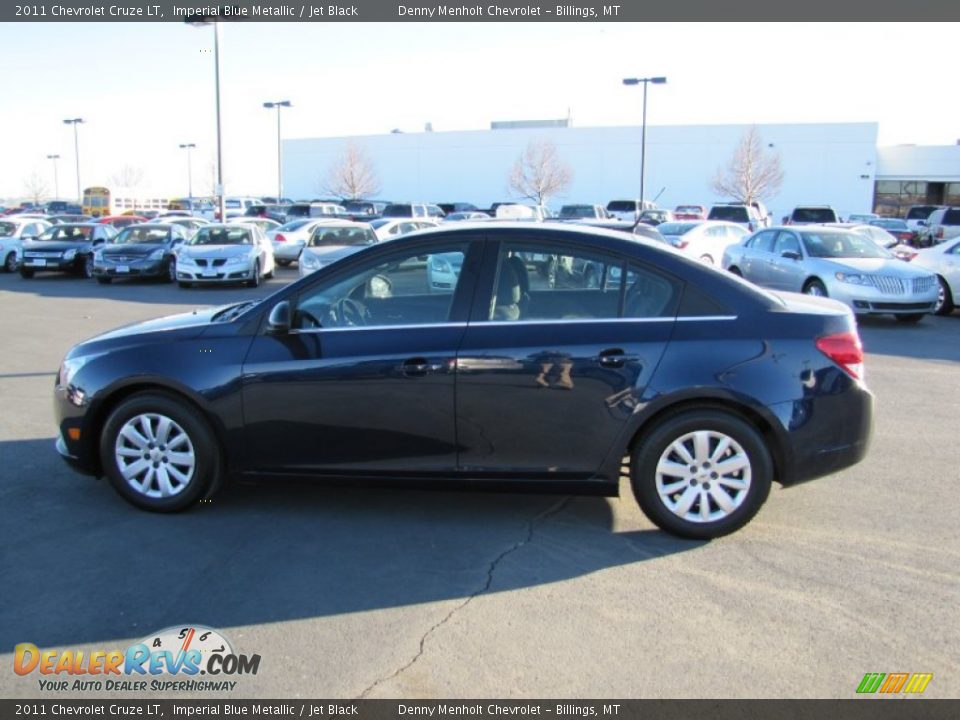 2011 Chevrolet Cruze LT Imperial Blue Metallic / Jet Black Photo #4