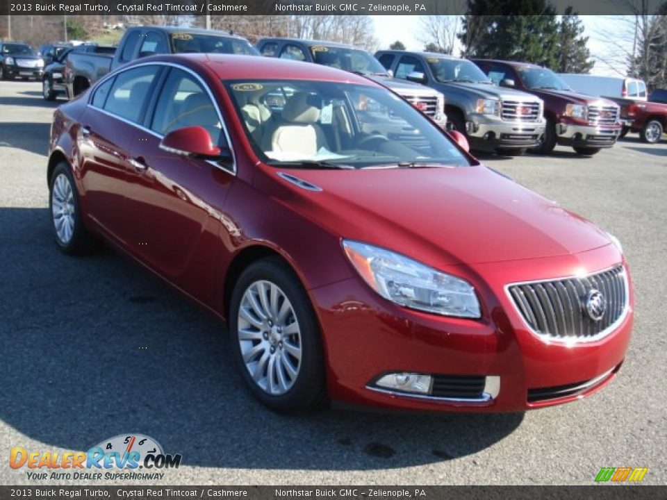 2013 Buick Regal Turbo Crystal Red Tintcoat / Cashmere Photo #4