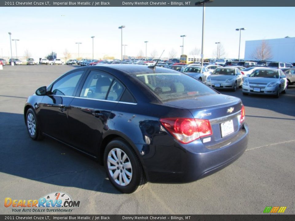 2011 Chevrolet Cruze LT Imperial Blue Metallic / Jet Black Photo #5