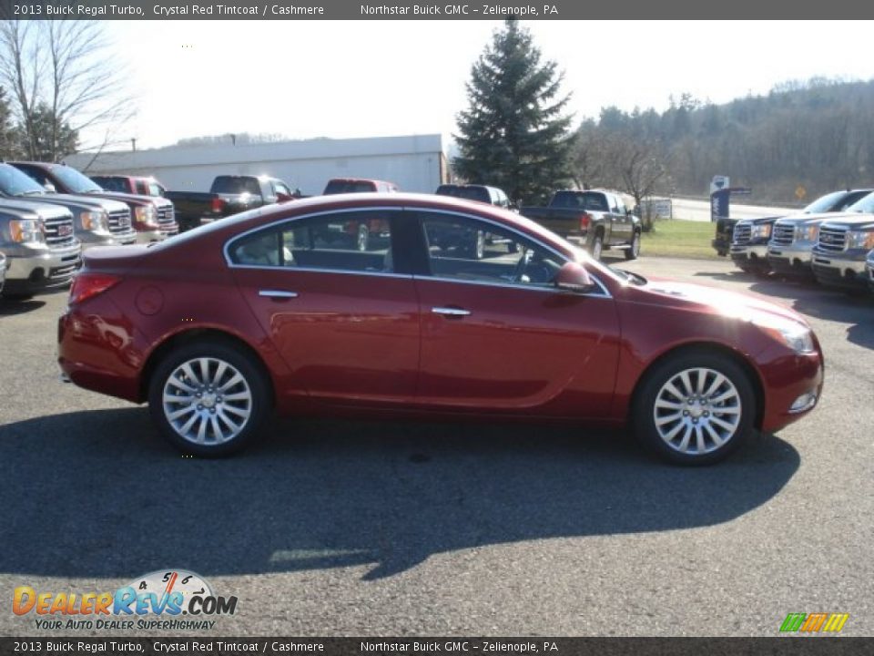 2013 Buick Regal Turbo Crystal Red Tintcoat / Cashmere Photo #5