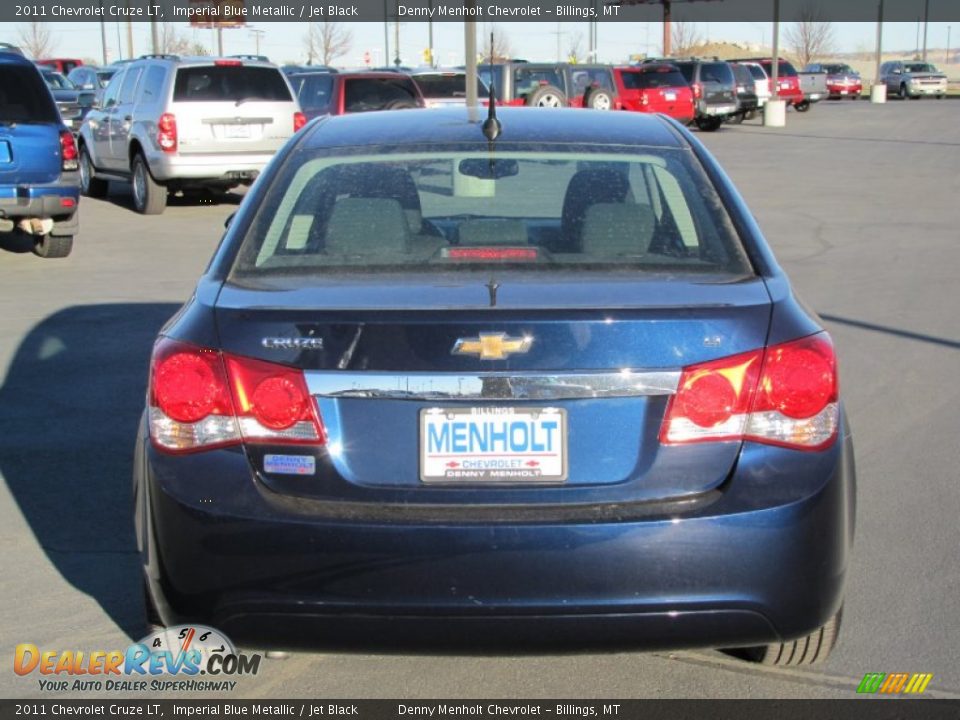 2011 Chevrolet Cruze LT Imperial Blue Metallic / Jet Black Photo #6