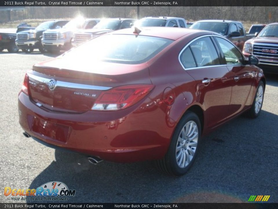 2013 Buick Regal Turbo Crystal Red Tintcoat / Cashmere Photo #6