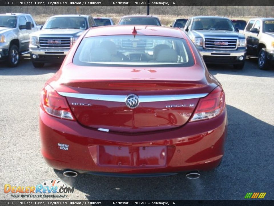 2013 Buick Regal Turbo Crystal Red Tintcoat / Cashmere Photo #7