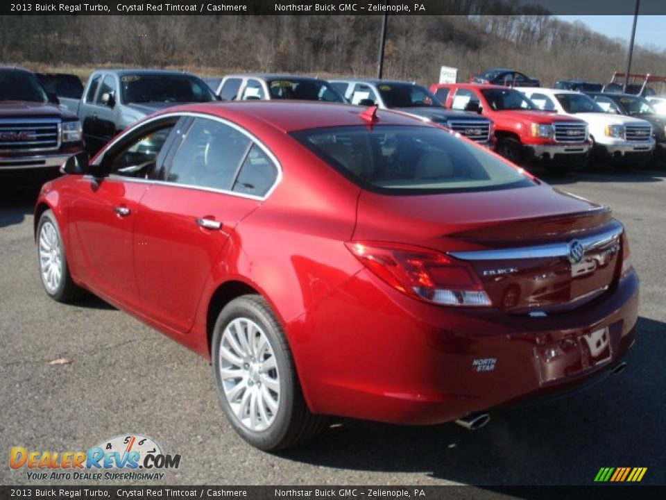 2013 Buick Regal Turbo Crystal Red Tintcoat / Cashmere Photo #8