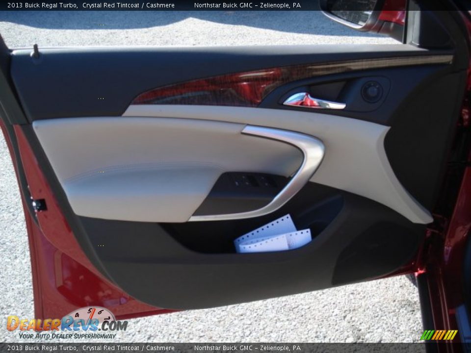 2013 Buick Regal Turbo Crystal Red Tintcoat / Cashmere Photo #12