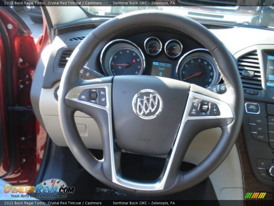 2013 Buick Regal Turbo Crystal Red Tintcoat / Cashmere Photo #18