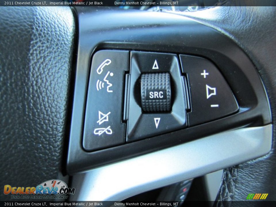 2011 Chevrolet Cruze LT Imperial Blue Metallic / Jet Black Photo #19