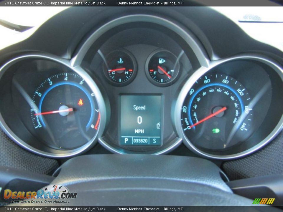 2011 Chevrolet Cruze LT Imperial Blue Metallic / Jet Black Photo #20