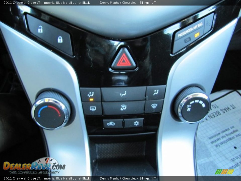 2011 Chevrolet Cruze LT Imperial Blue Metallic / Jet Black Photo #23