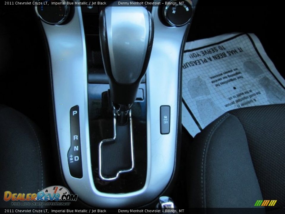 2011 Chevrolet Cruze LT Imperial Blue Metallic / Jet Black Photo #24