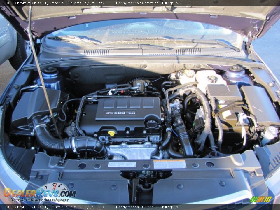 2011 Chevrolet Cruze LT Imperial Blue Metallic / Jet Black Photo #27