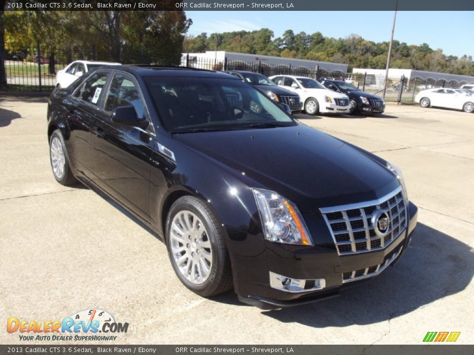 2013 Cadillac CTS 3.6 Sedan Black Raven / Ebony Photo #2