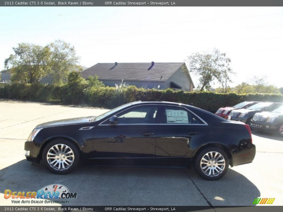 2013 Cadillac CTS 3.6 Sedan Black Raven / Ebony Photo #5