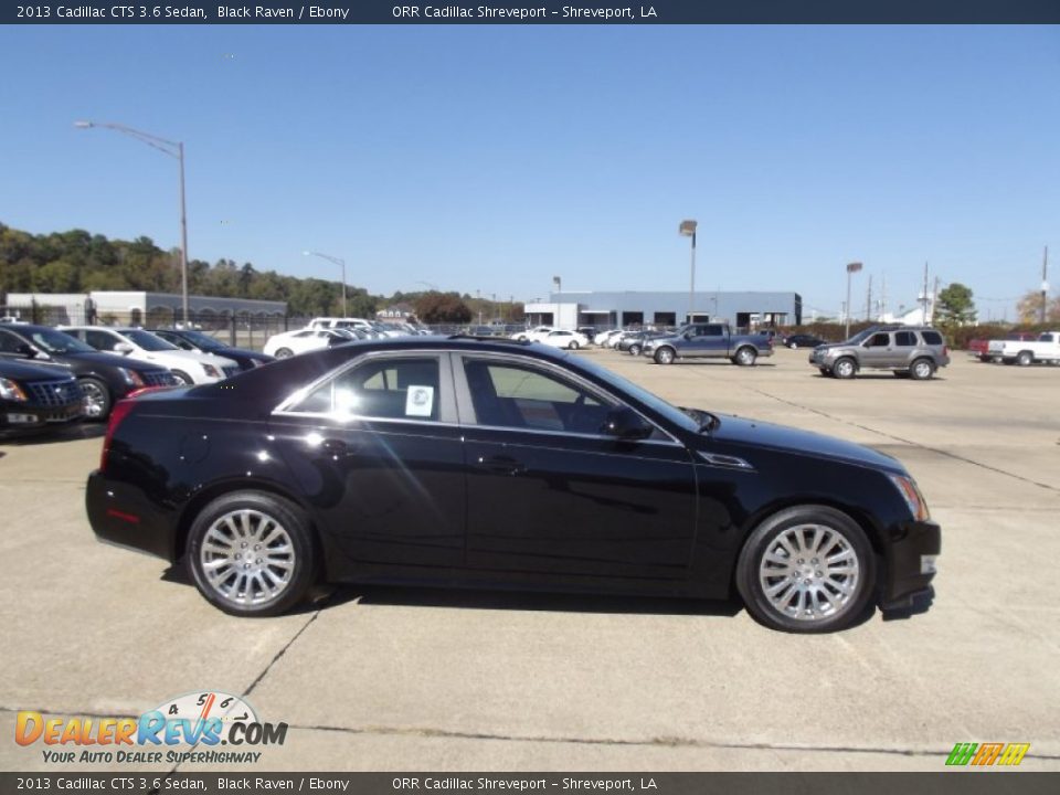 2013 Cadillac CTS 3.6 Sedan Black Raven / Ebony Photo #6