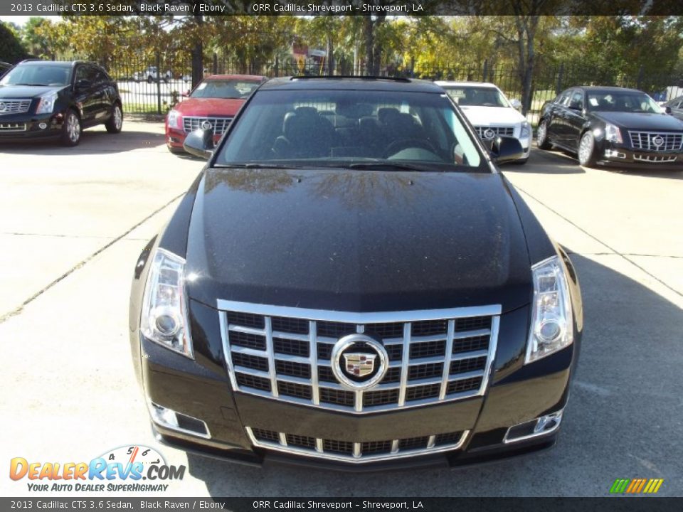 2013 Cadillac CTS 3.6 Sedan Black Raven / Ebony Photo #7