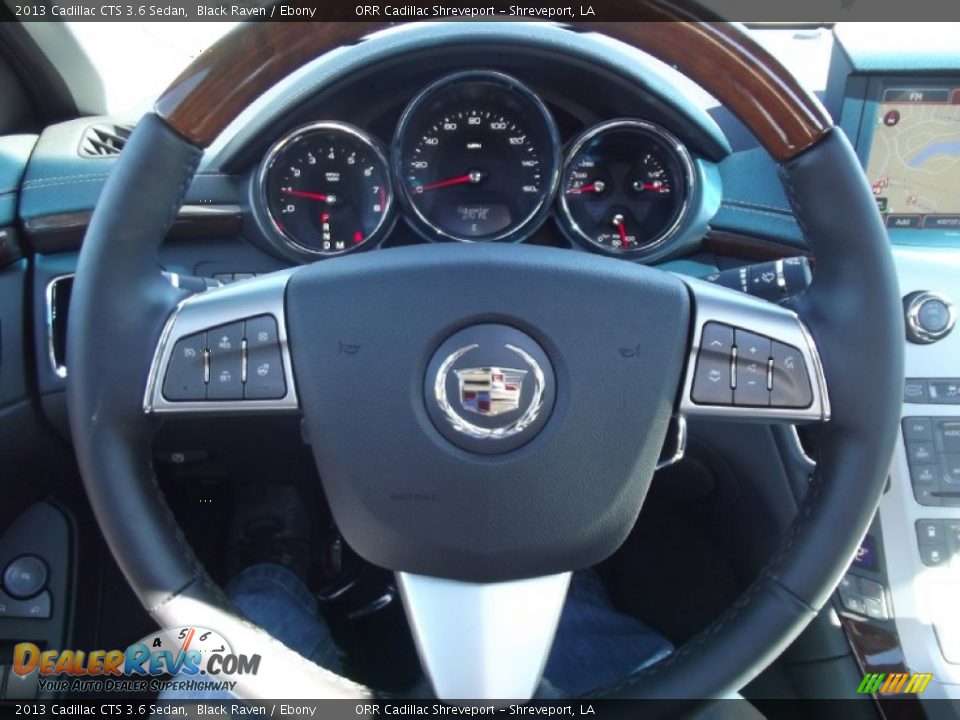 2013 Cadillac CTS 3.6 Sedan Steering Wheel Photo #10