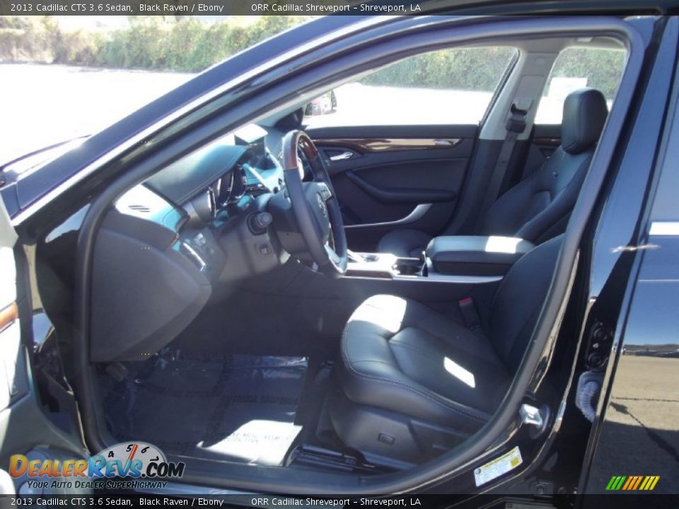 2013 Cadillac CTS 3.6 Sedan Black Raven / Ebony Photo #13