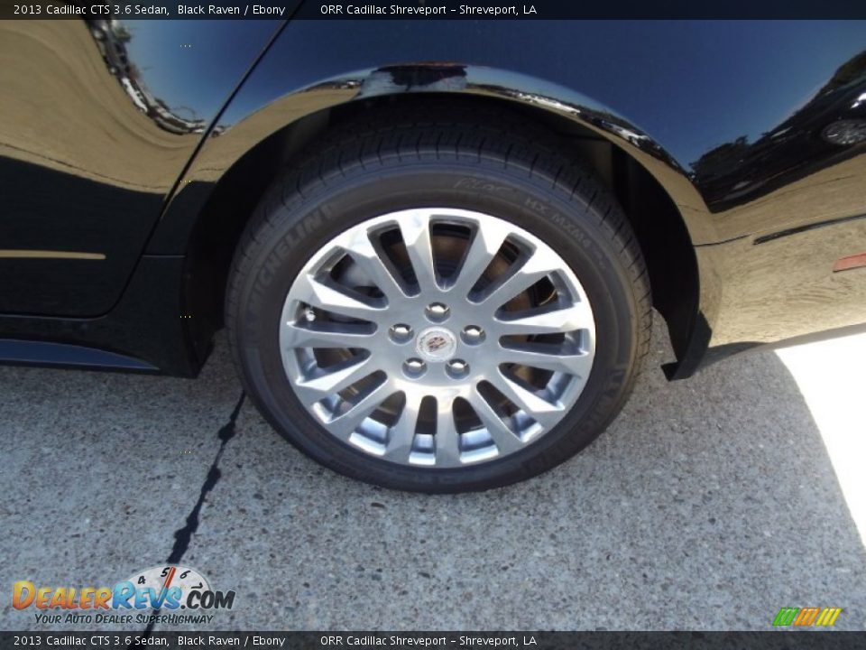 2013 Cadillac CTS 3.6 Sedan Black Raven / Ebony Photo #15