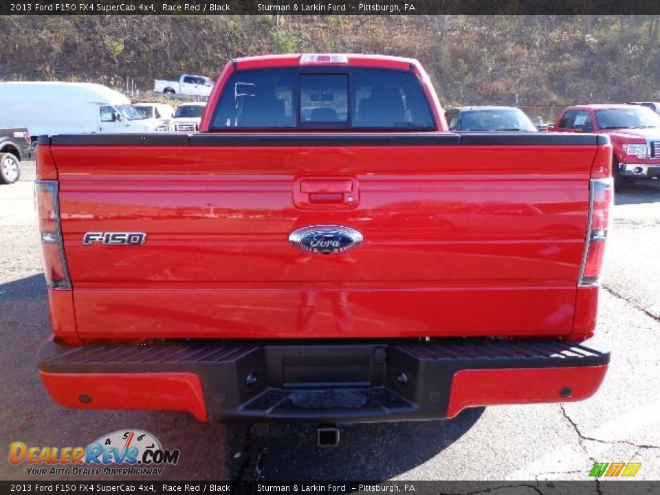 2013 Ford F150 FX4 SuperCab 4x4 Race Red / Black Photo #3