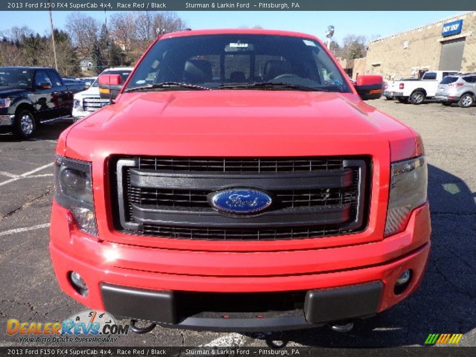 2013 Ford F150 FX4 SuperCab 4x4 Race Red / Black Photo #6