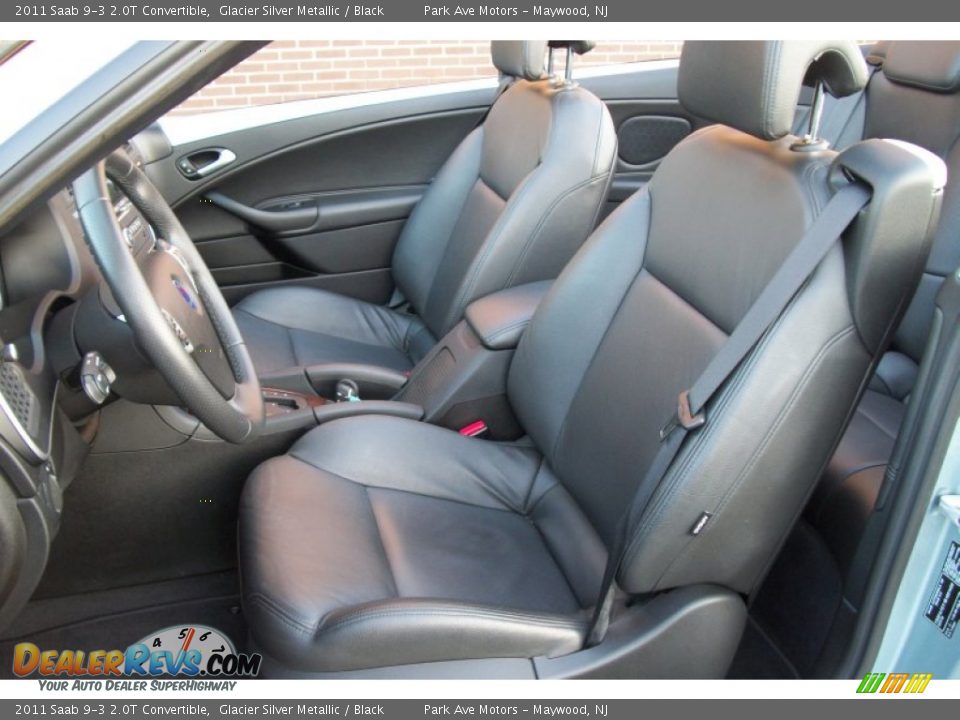 Front Seat of 2011 Saab 9-3 2.0T Convertible Photo #10