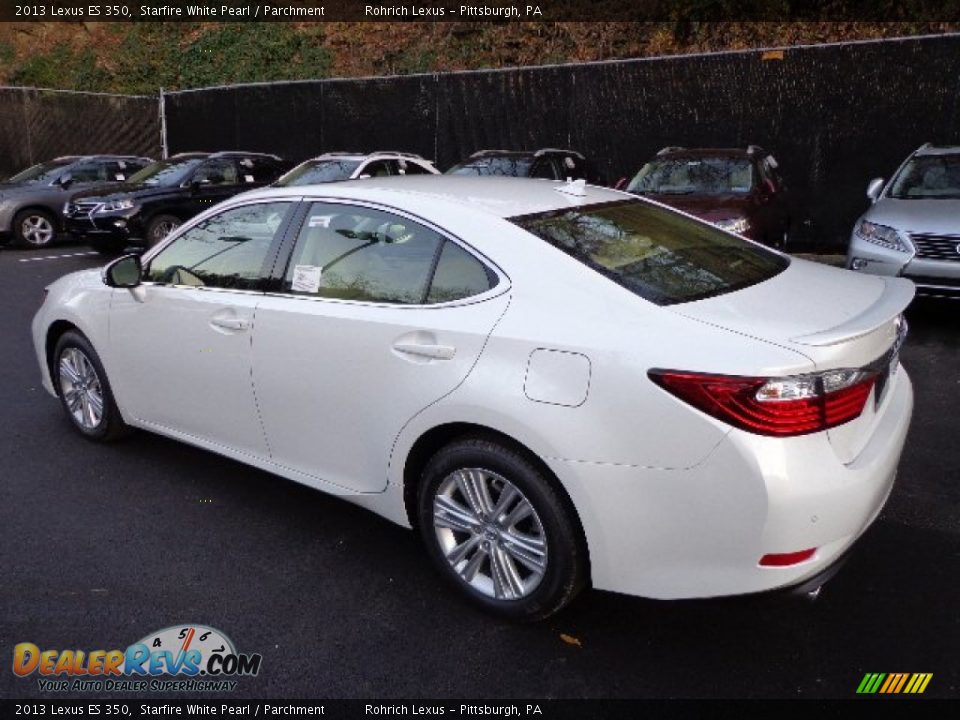 2013 Lexus ES 350 Starfire White Pearl / Parchment Photo #2