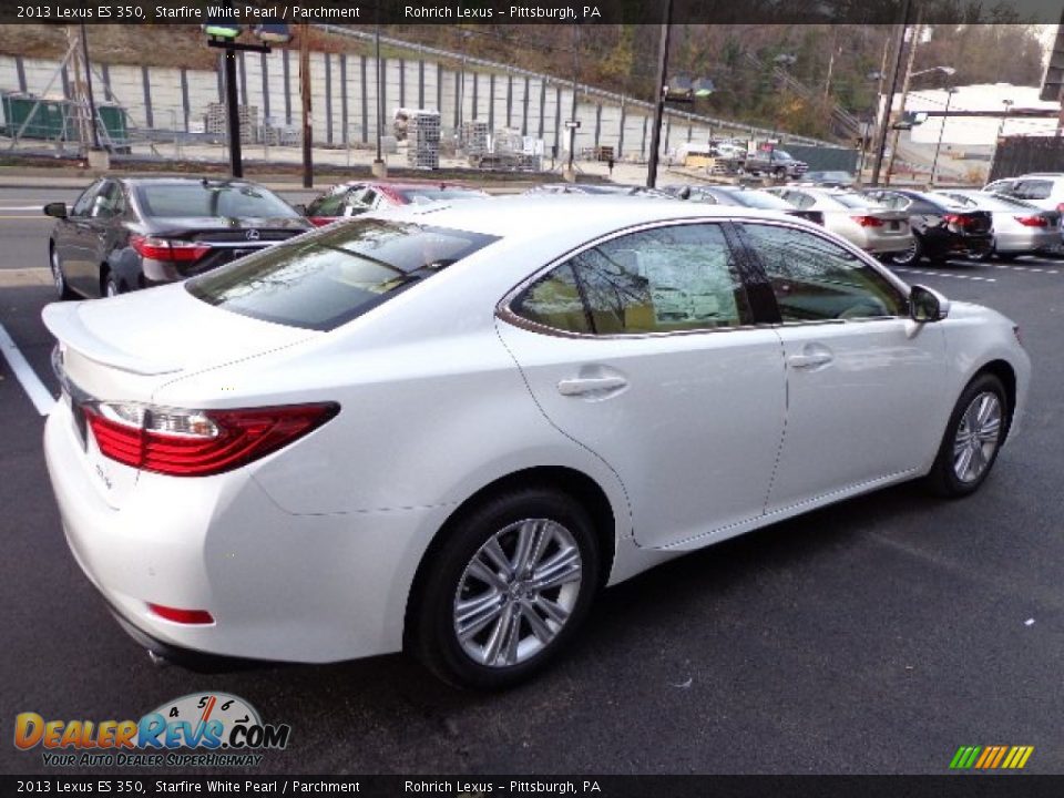 2013 Lexus ES 350 Starfire White Pearl / Parchment Photo #4