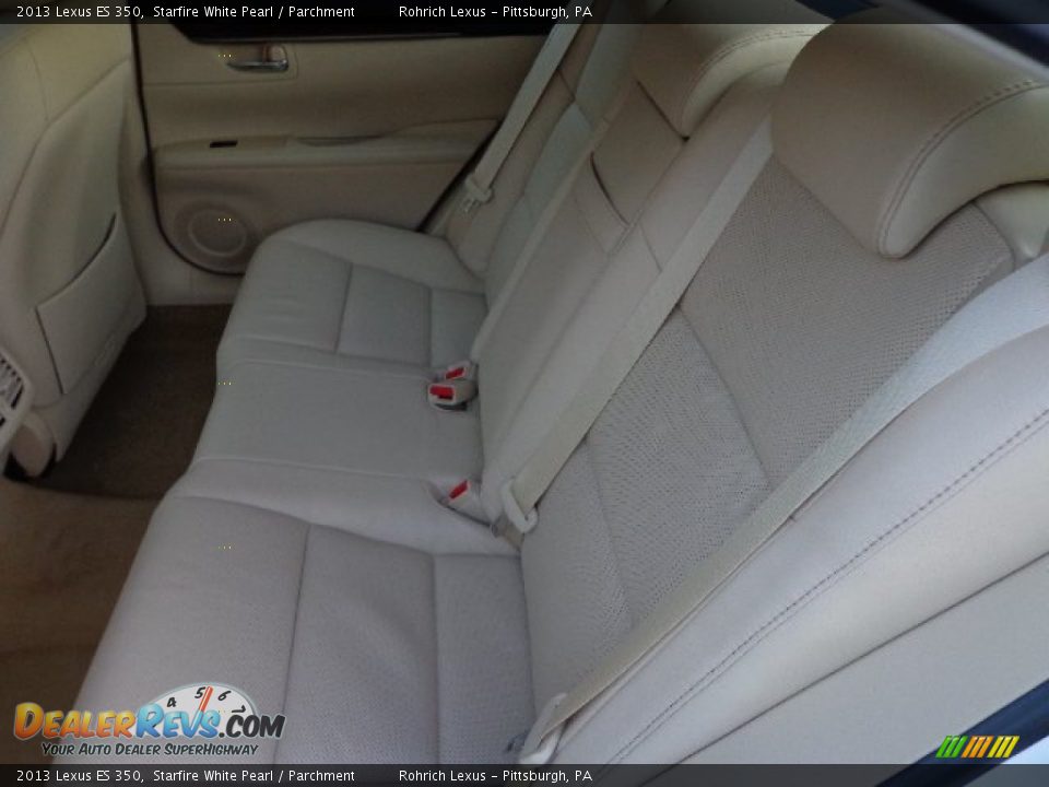 2013 Lexus ES 350 Starfire White Pearl / Parchment Photo #11