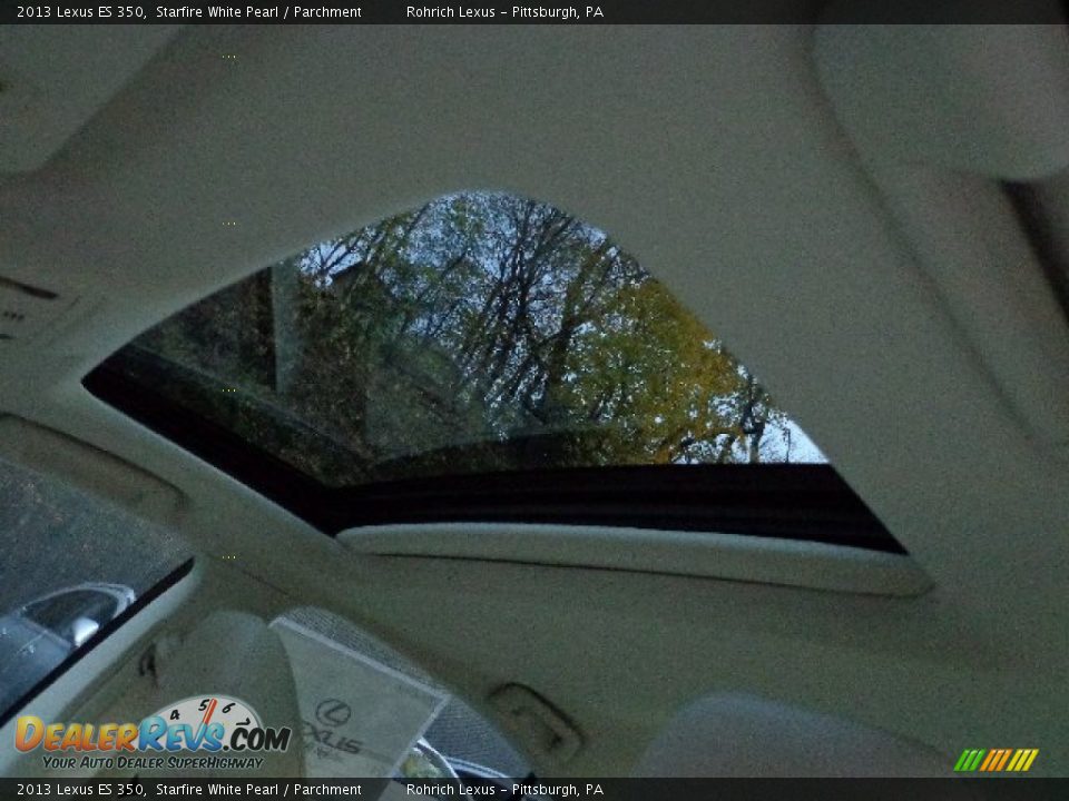 2013 Lexus ES 350 Starfire White Pearl / Parchment Photo #15