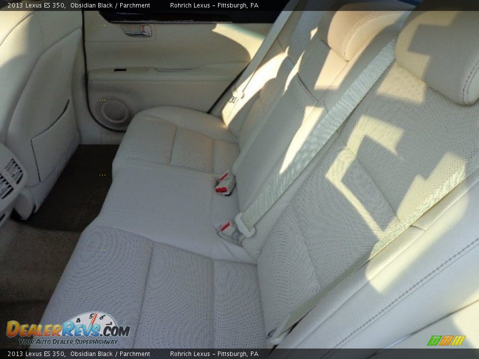 2013 Lexus ES 350 Obsidian Black / Parchment Photo #11