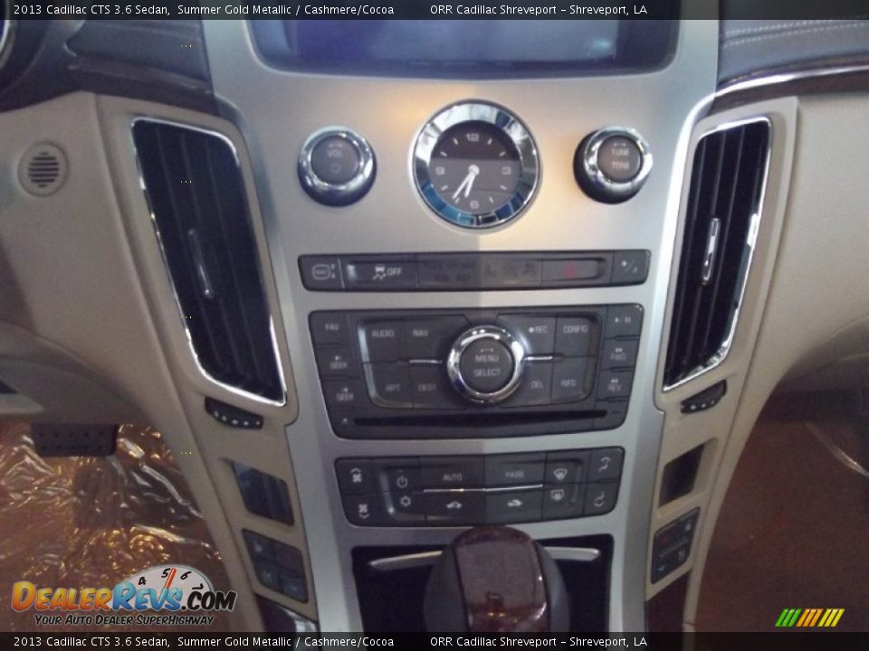 2013 Cadillac CTS 3.6 Sedan Summer Gold Metallic / Cashmere/Cocoa Photo #8