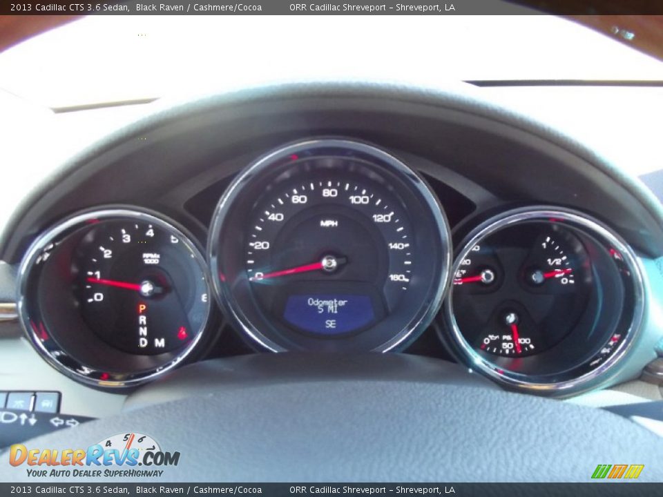 2013 Cadillac CTS 3.6 Sedan Gauges Photo #9