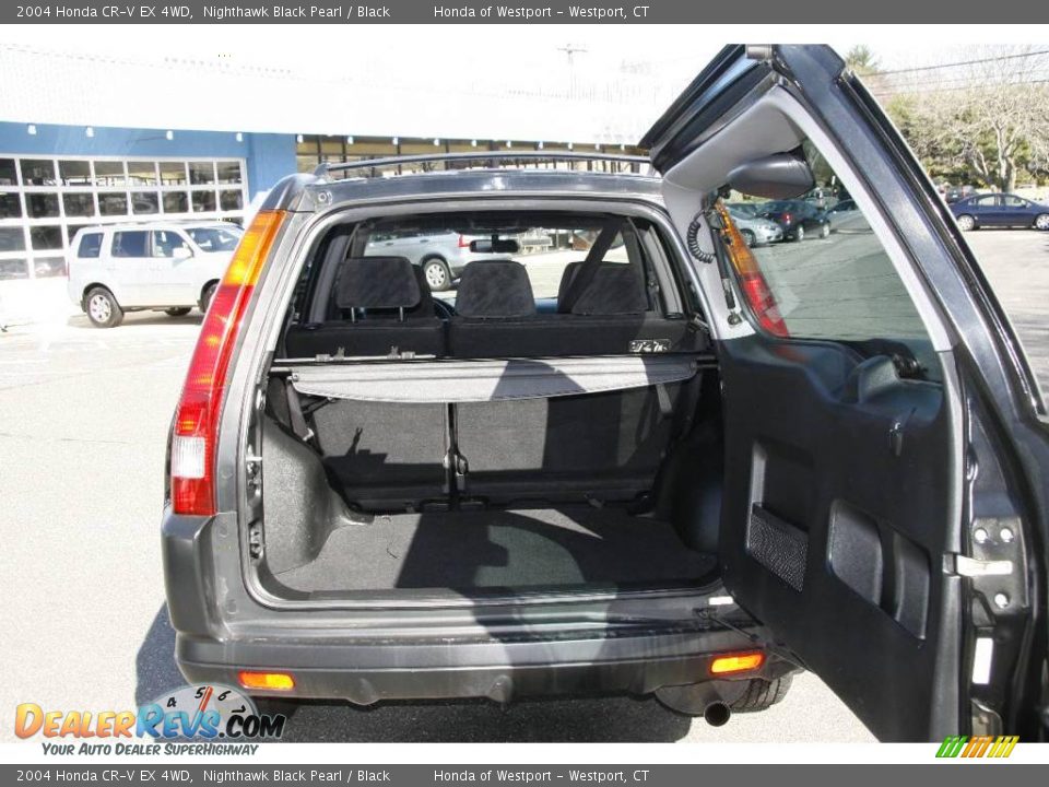 2004 Honda CR-V EX 4WD Nighthawk Black Pearl / Black Photo #7