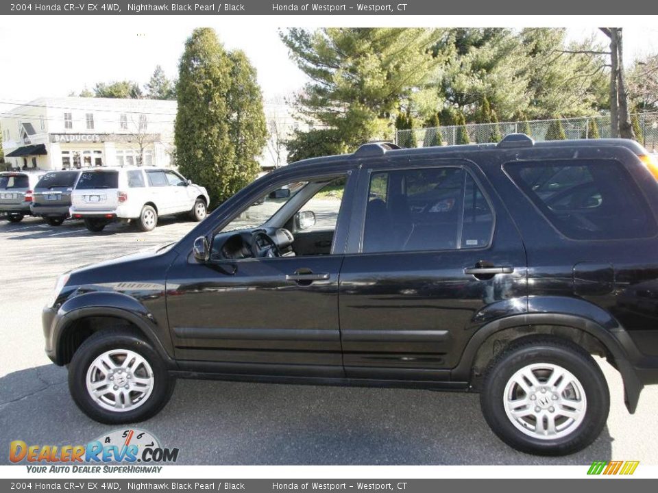 2004 Honda CR-V EX 4WD Nighthawk Black Pearl / Black Photo #9