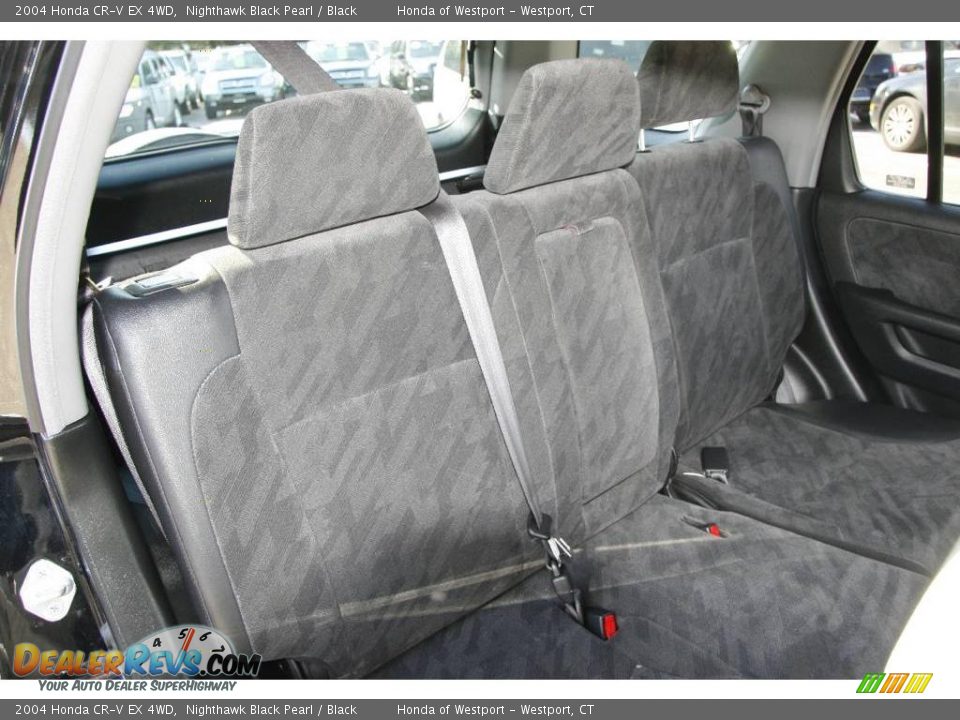 2004 Honda CR-V EX 4WD Nighthawk Black Pearl / Black Photo #13