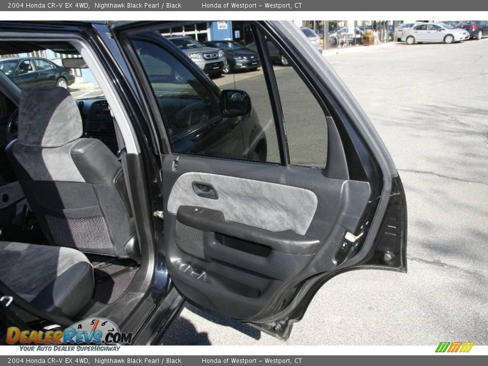 2004 Honda CR-V EX 4WD Nighthawk Black Pearl / Black Photo #15