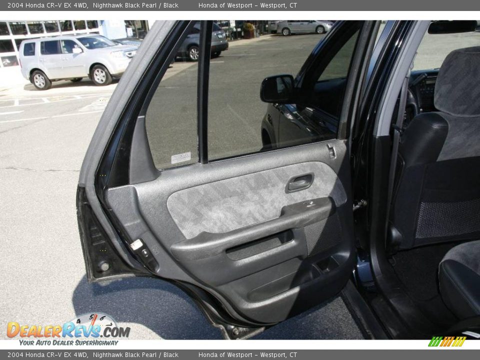 2004 Honda CR-V EX 4WD Nighthawk Black Pearl / Black Photo #16