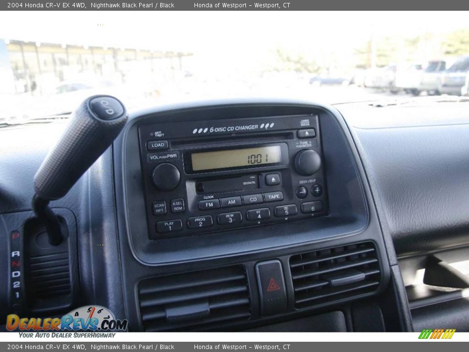 2004 Honda CR-V EX 4WD Nighthawk Black Pearl / Black Photo #23